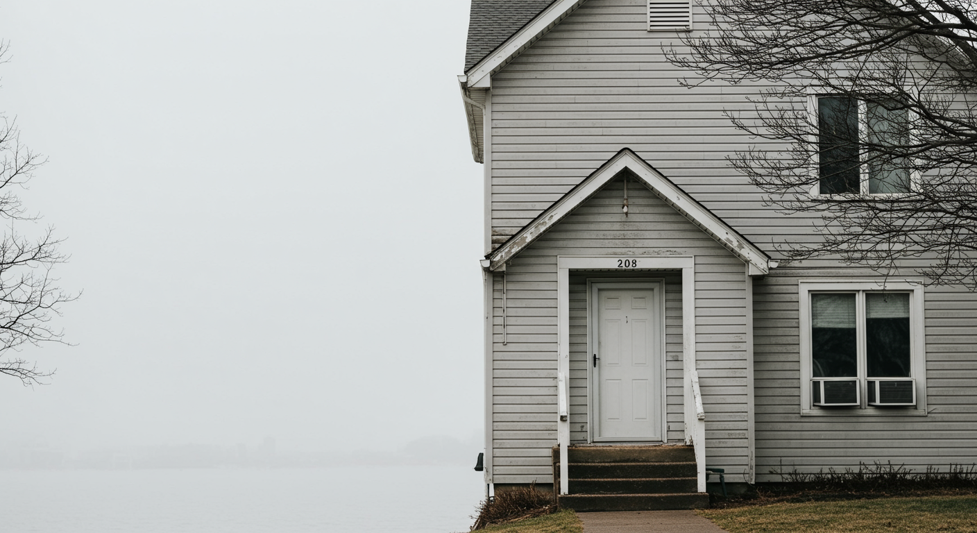 A serene image of a well-maintained home with new siding, symbolizing the transition from old asbestos-laden siding to a safe, asbestos-free environment.