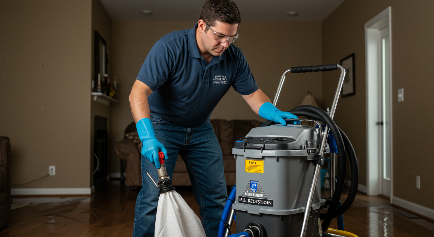 Water Damage Inspection in Allen, TX