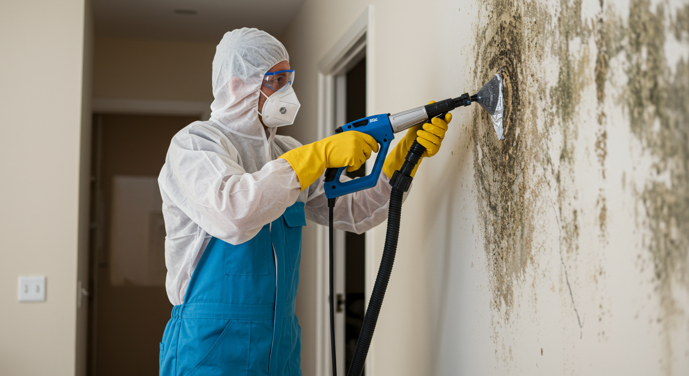 Before and After Mold Remediation